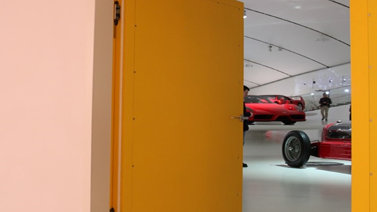 Ferrari Museum Door Hinges 5